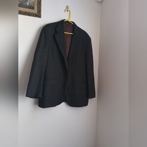 Gap Blazer Men 42 Charcoal & Brown Mix Elegant Business Special Occasion Dinner